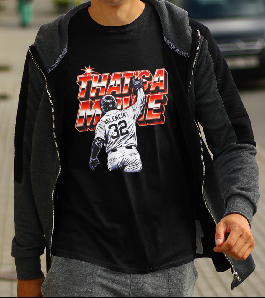 Eduardo Valencia 32 Detroit Tigers That's A Movie T-Shirt