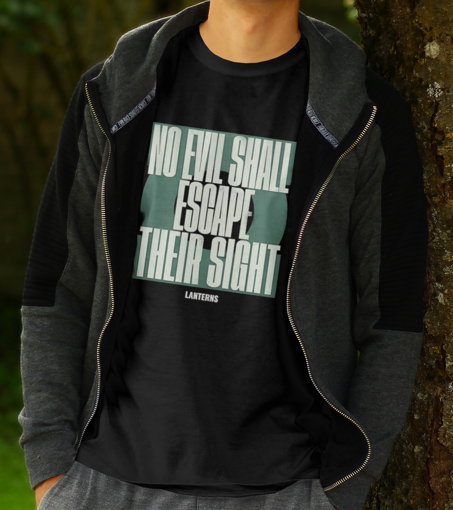 No Evil Shall Escape Their Sight Lanterns T-Shirt