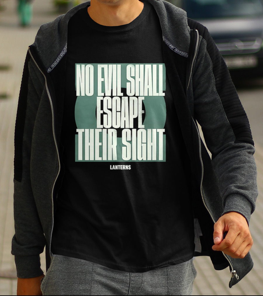 No Evil Shall Escape Their Sight Lanterns T-Shirt