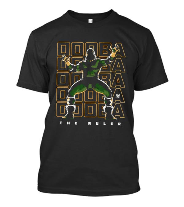 Ooba Chant Pose The Ruler WWE T-Shirt