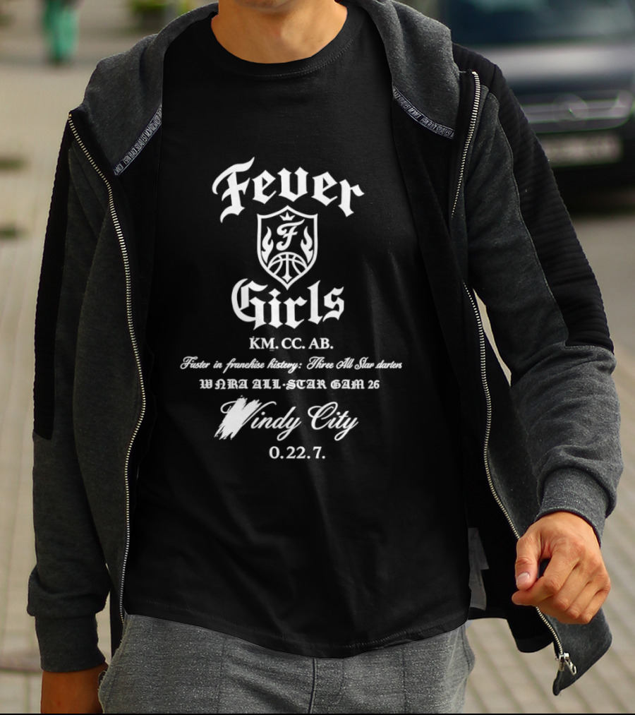 Fever Girls WNBA All Stars 2026 Windy City O.T.T. Edition T-Shirt