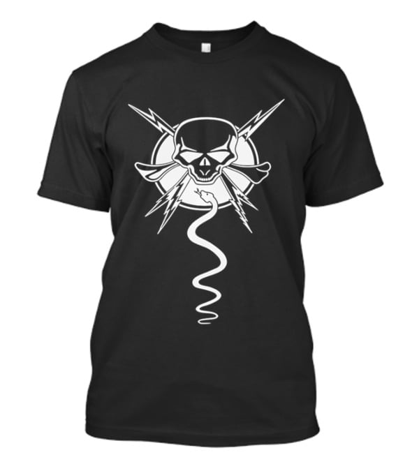 Joan Jett Skull Snake Electric Power T-Shirt