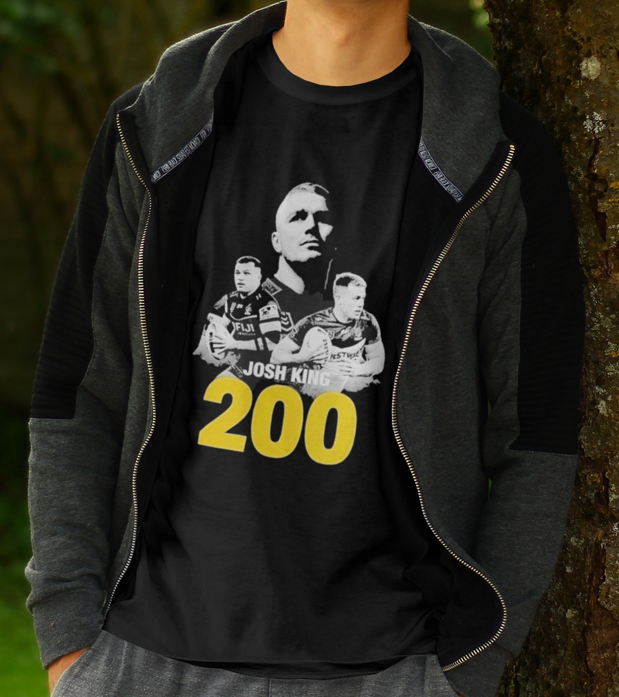 Josh King 200 Rugby Milestone T-Shirt