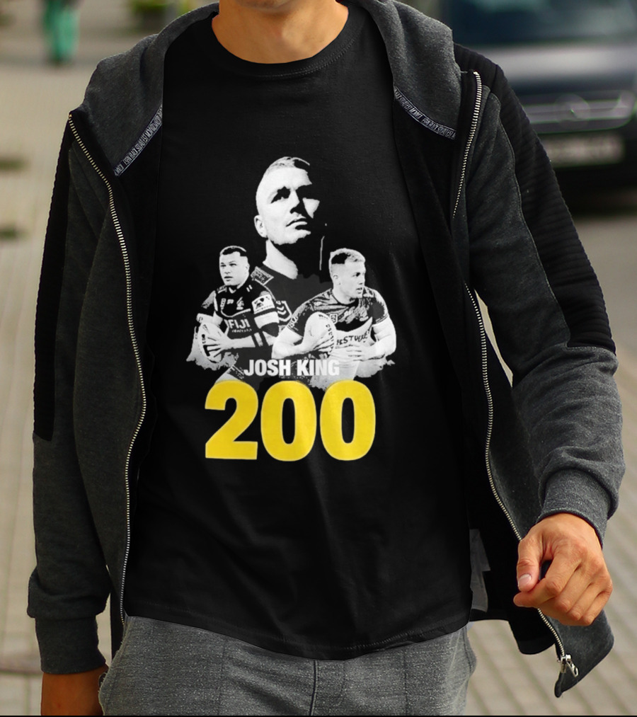 Josh King 200 Rugby Milestone T-Shirt