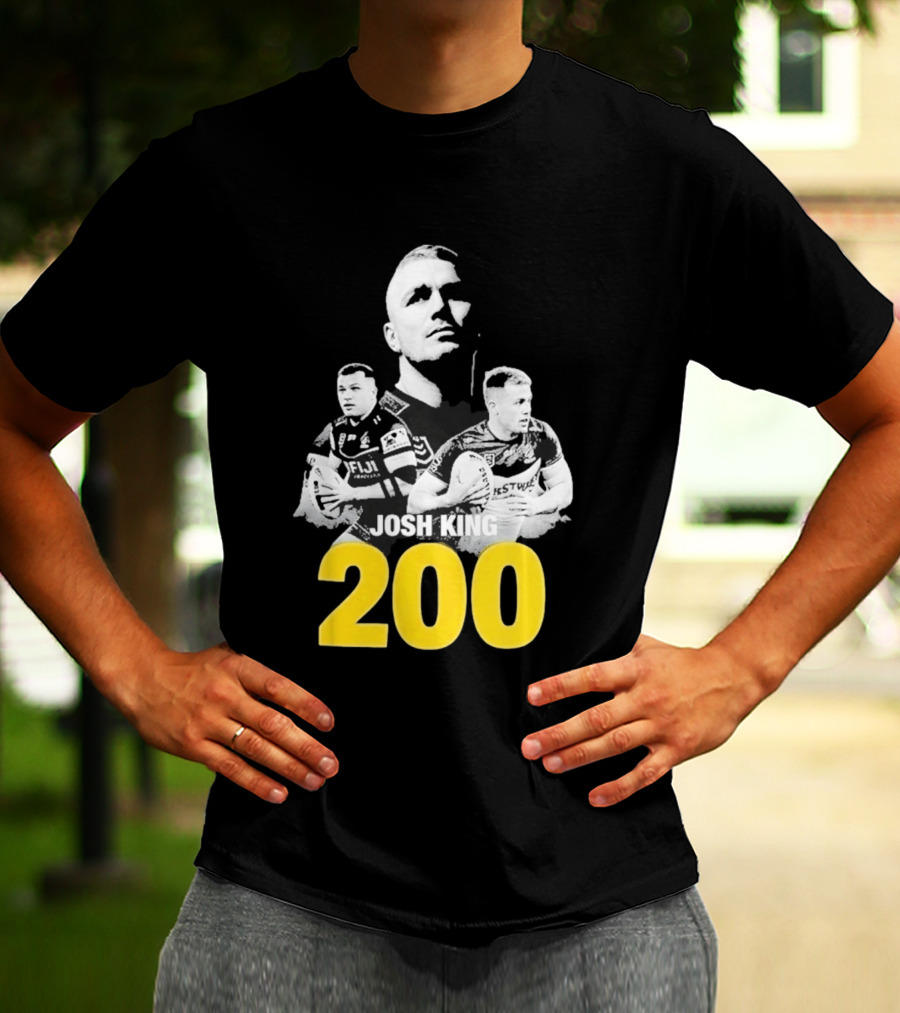 Josh King 200 Rugby Milestone T-Shirt
