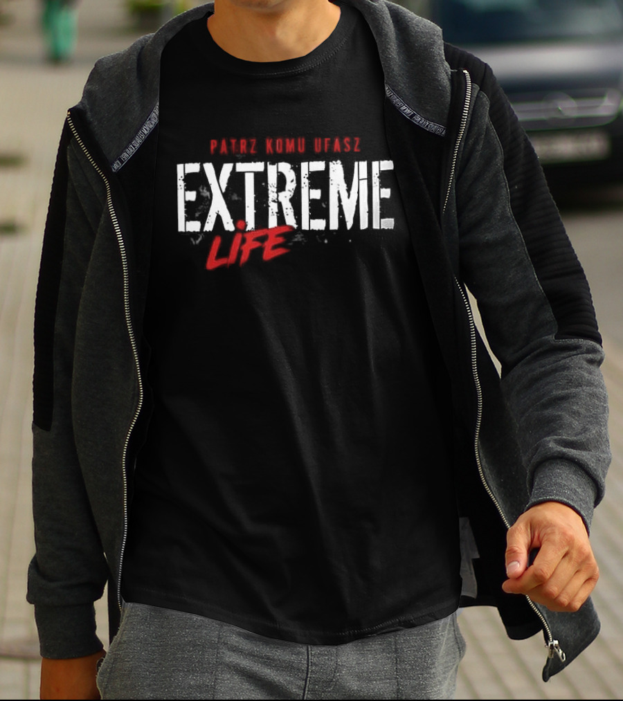 Patrz Komu Ufasz Extreme Life Pomowieniom Zmowa Milczenia T-Shirt