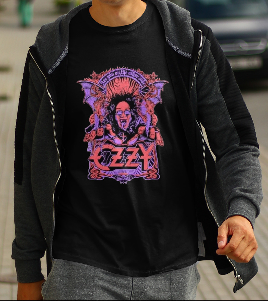 Ozzy Black Sabbath See You On The Other Side Candle Paul Felmer T-Shirt