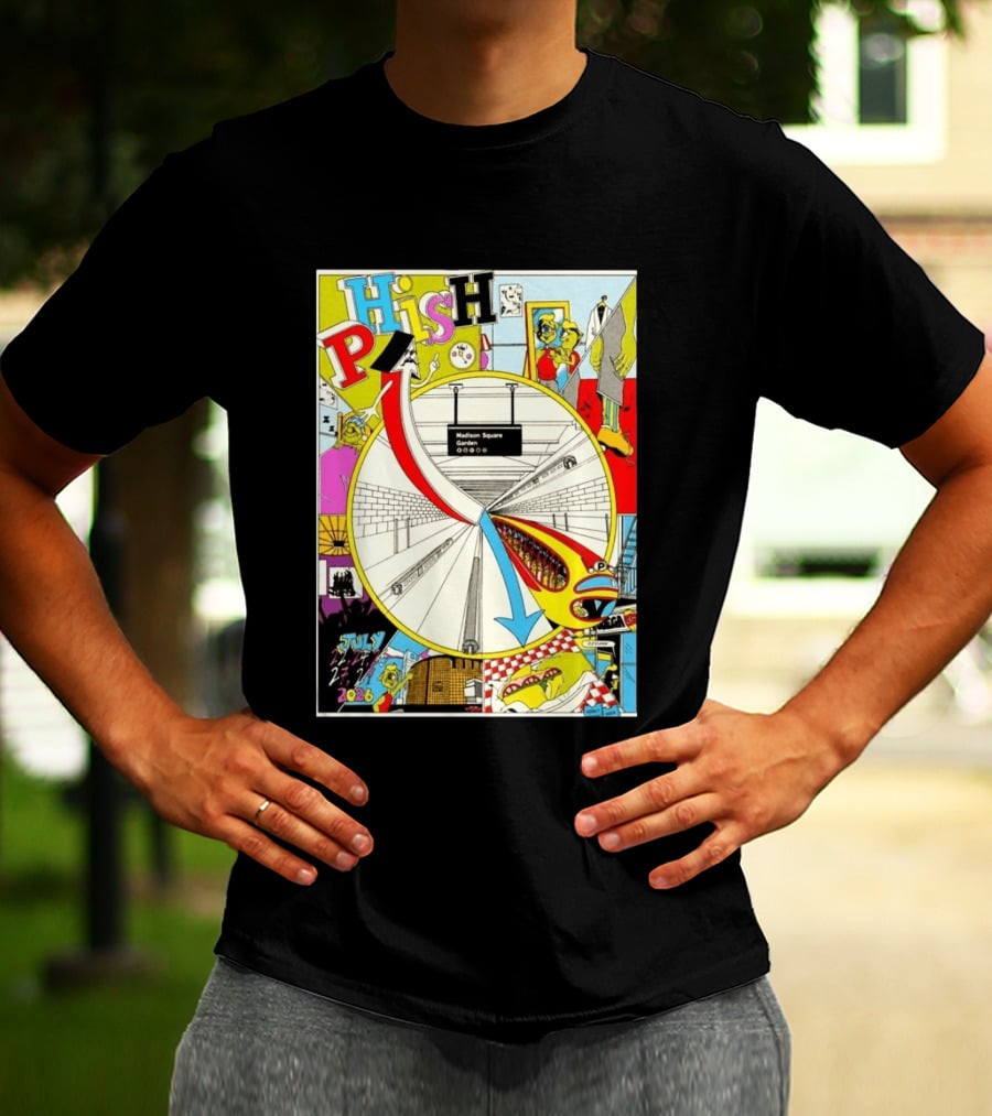 Phish Madison Square Garden NYC July 22 24 25 27 29 2026 T-Shirt
