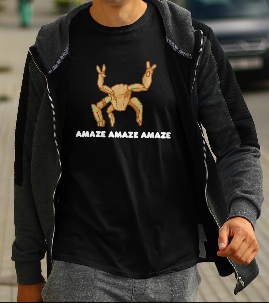 Amaze Amaze Amaze Rocky Alien Project Hail Mary Sci Fi Book T-Shirt