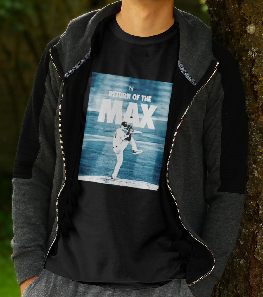 Return Of The Max Fried New York Yankees 54 MLB Pitching Action T-Shirt