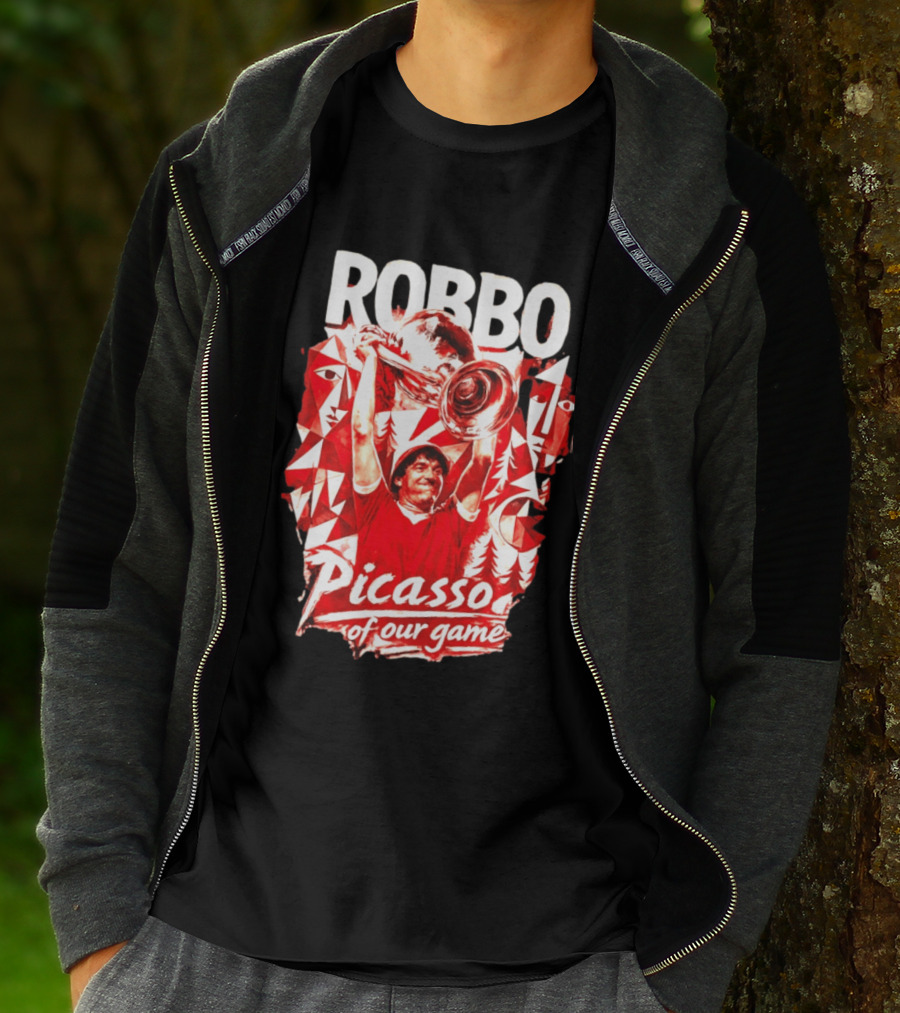 Robbo Picasso Of Our Game Nottm Forest Triumph Celebration T-Shirt
