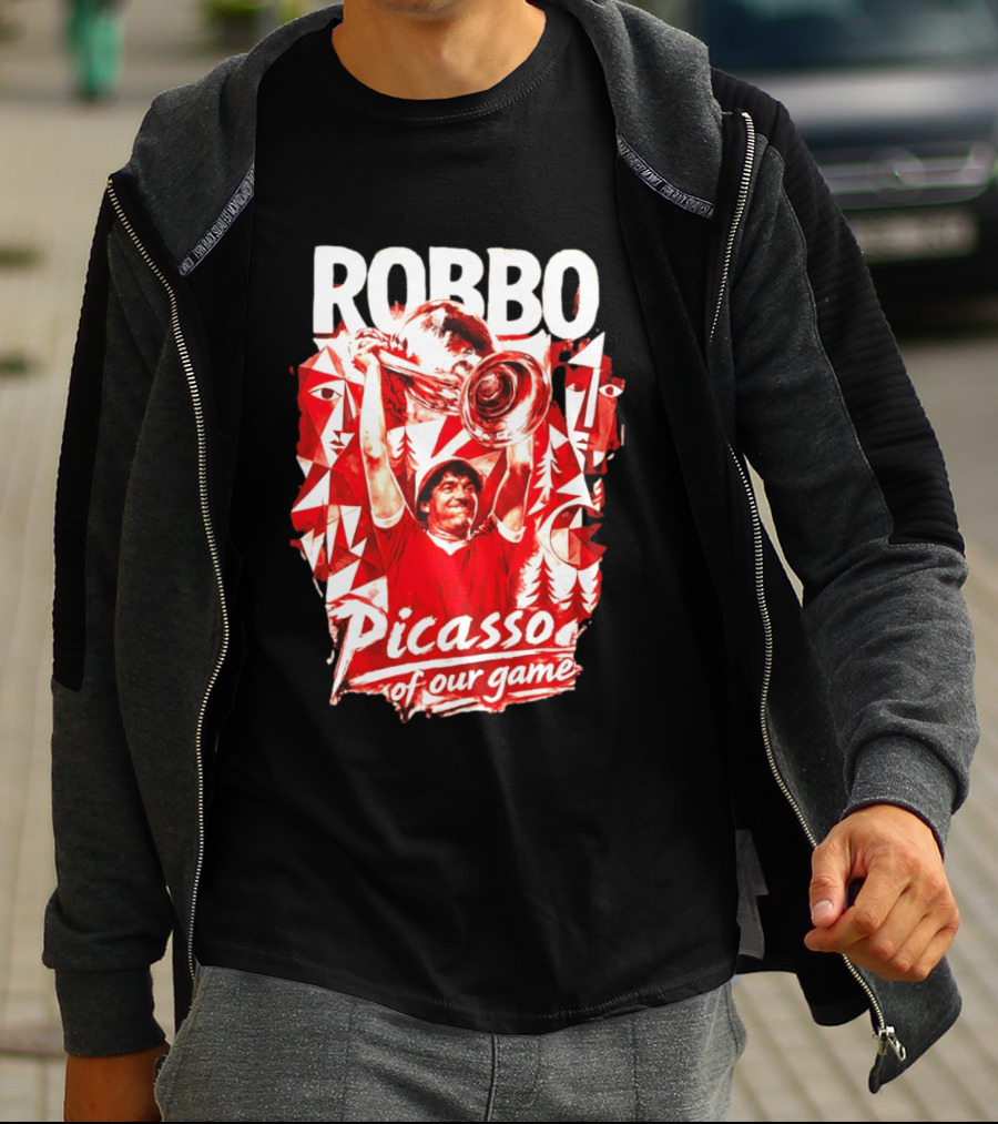 Robbo Picasso Of Our Game Nottm Forest Triumph Celebration T-Shirt