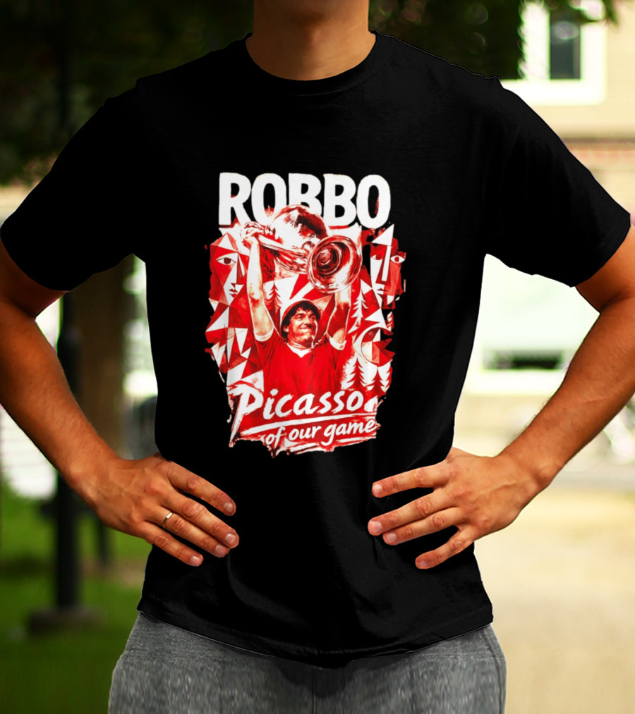 Robbo Picasso Of Our Game Nottm Forest Triumph Celebration T-Shirt
