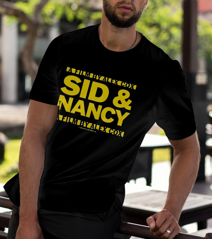 Sid & Nancy Movie Promo Yellow T-Shirt