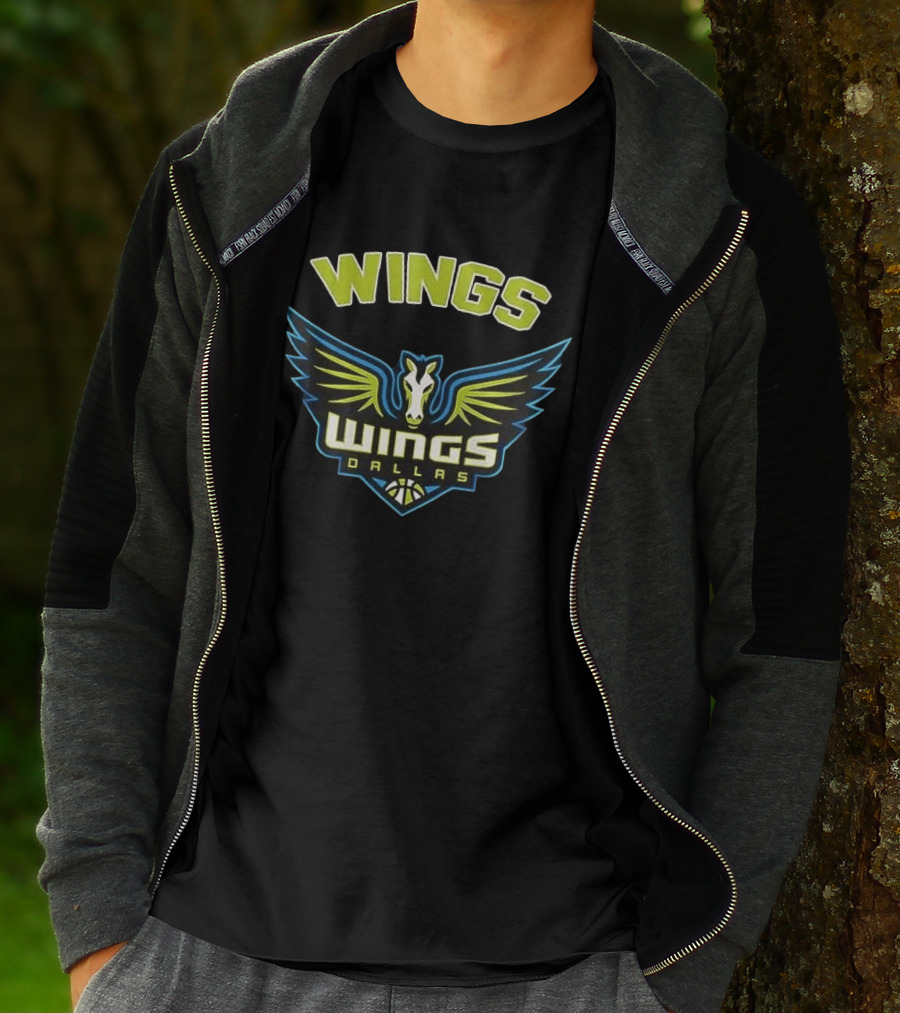Dallas Wings Basketball Team Custom Name Fan T-Shirt