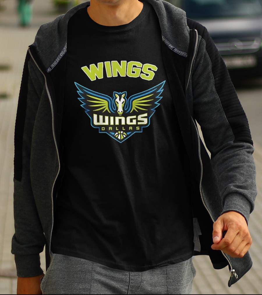 Dallas Wings Basketball Team Custom Name Fan T-Shirt
