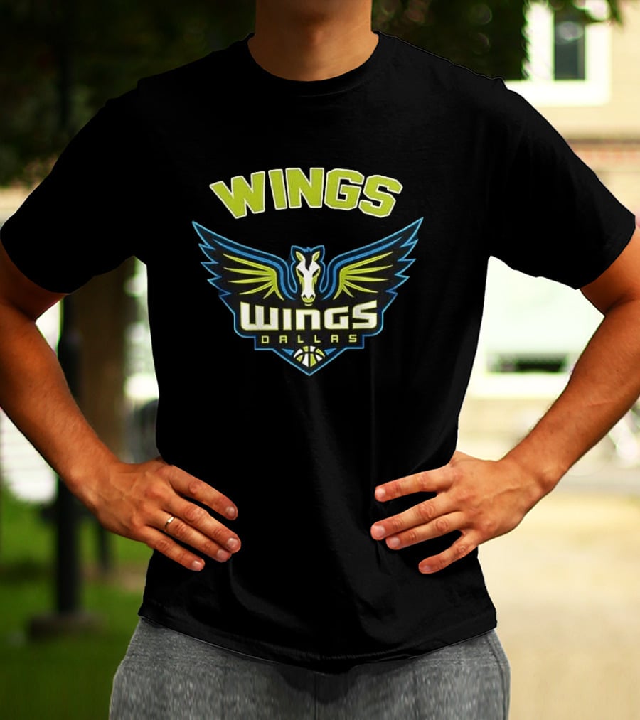 Dallas Wings Basketball Team Custom Name Fan T-Shirt
