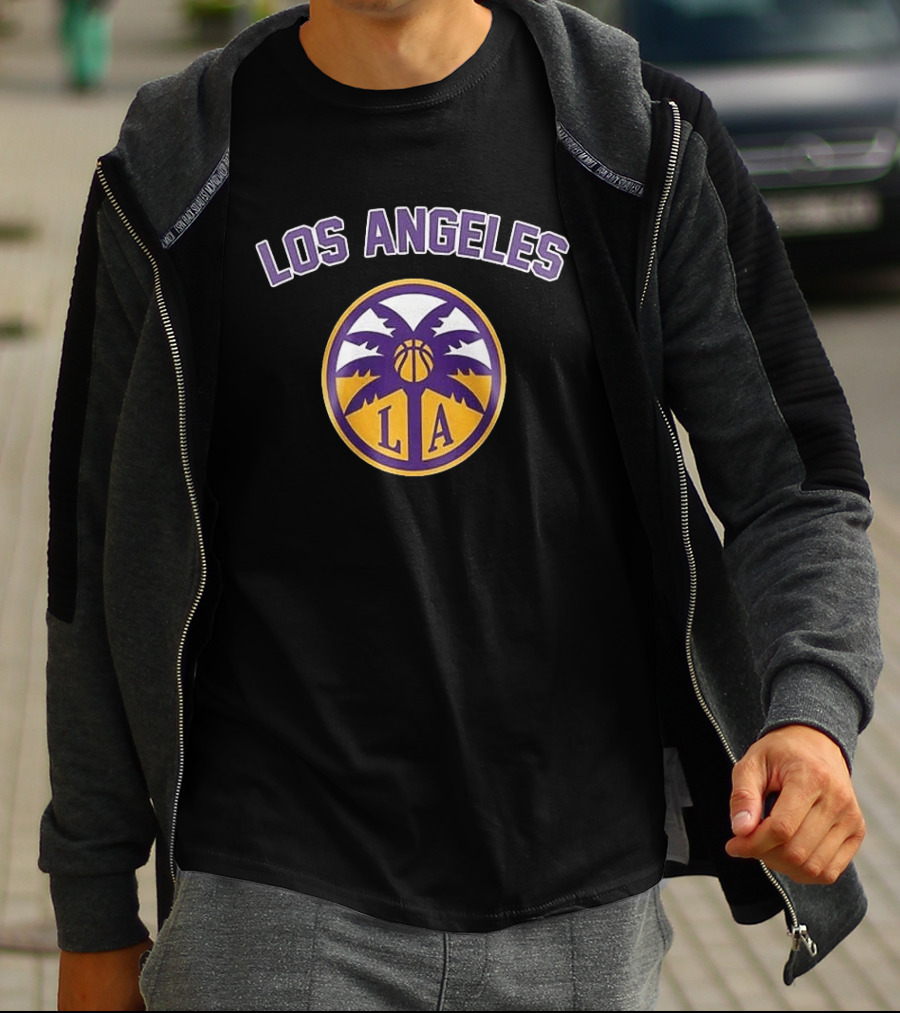 WNBA Los Angeles Sparks Custom Name Edition For Fans T-Shirt