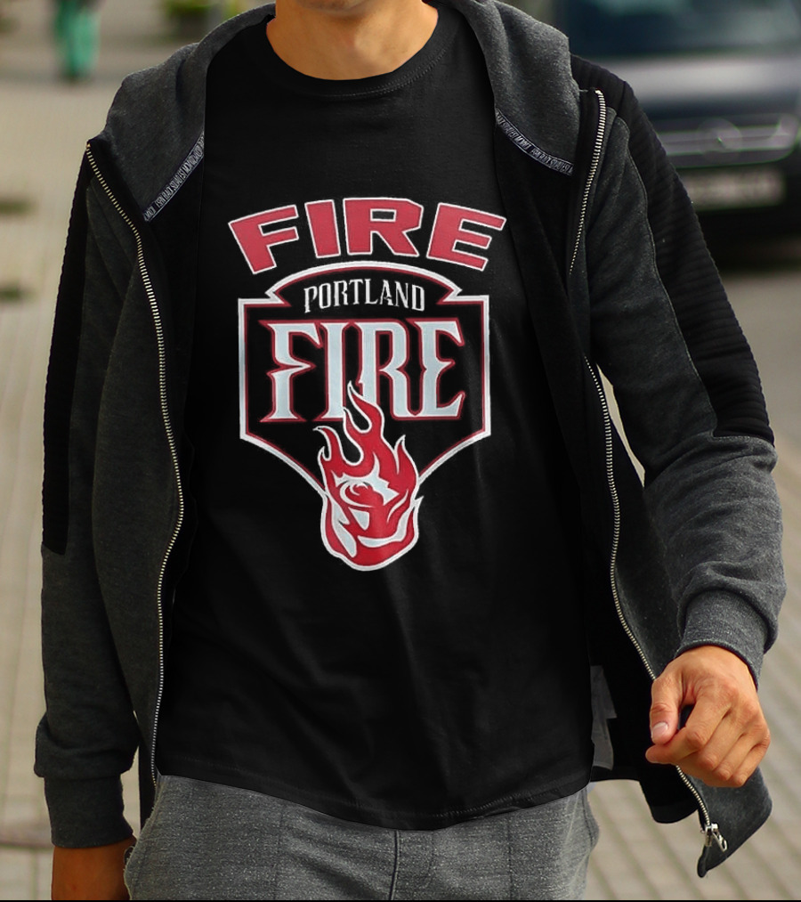 WNBA Portland Fire Edition Custom Name Fans T-Shirt