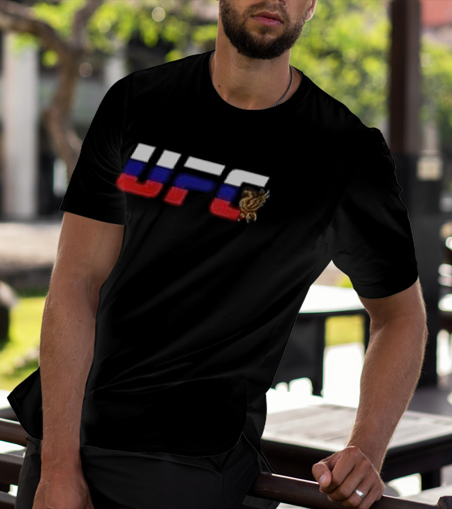 Dagestan UFC 330 Russian Flag T-Shirt