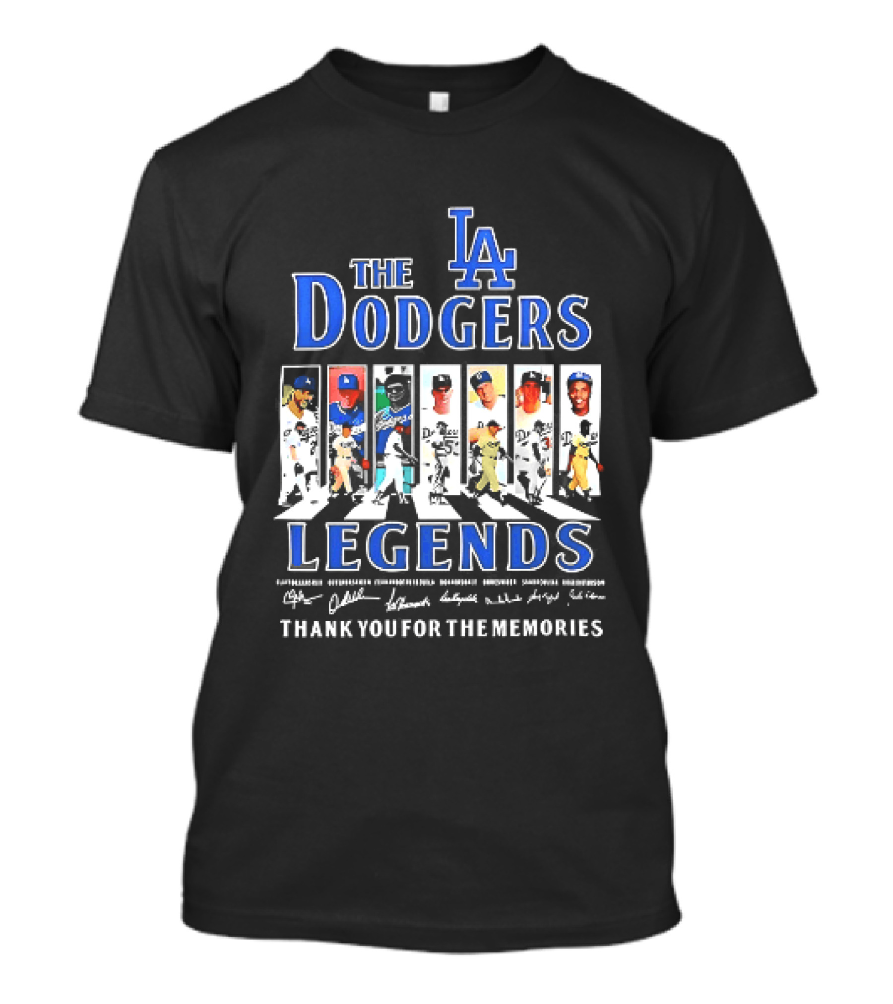 The Dodgers Legends Thank You For The Memories Icons LA T-Shirt