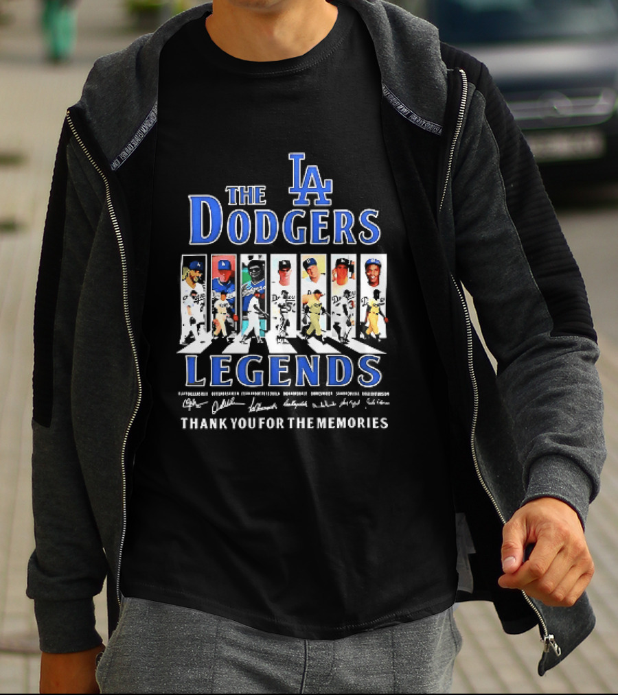 The Dodgers Legends Thank You For The Memories Icons LA T-Shirt