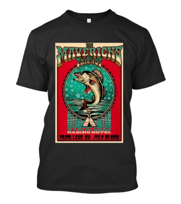 Mystic Lake Casino Hotel The Mavericks Friends Prior Lake MN July 25 2026 T-Shirt