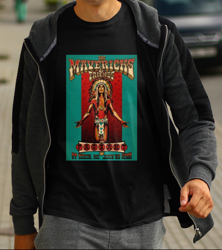 The Mavericks And Friends Pageant St. Louis MO July 23 2026 T-Shirt