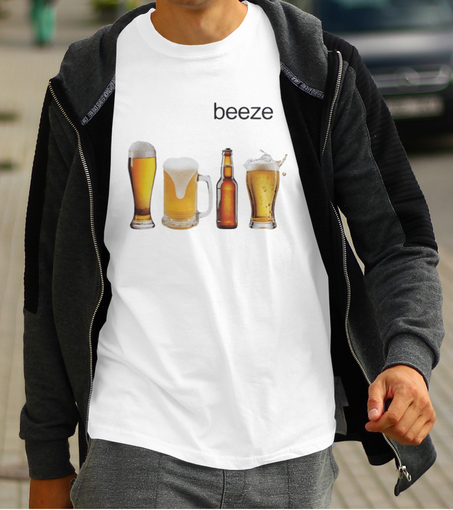 Beeze Beer Collection Lager Pilsner T-Shirt
