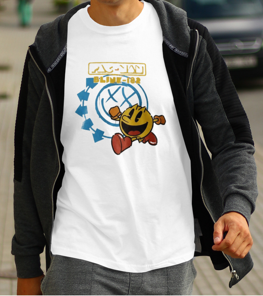 Pac Man Blink 182 San Diego Comic Con 2026 Collaboration T-Shirt