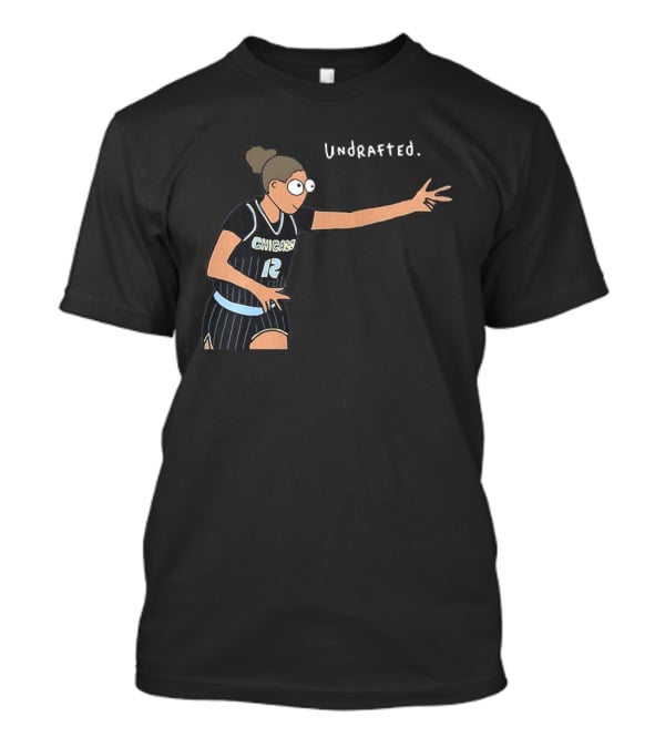 Undrafted Sydney Taylor Chicago Sky WNBA Basketball Player 12 T-Shirt