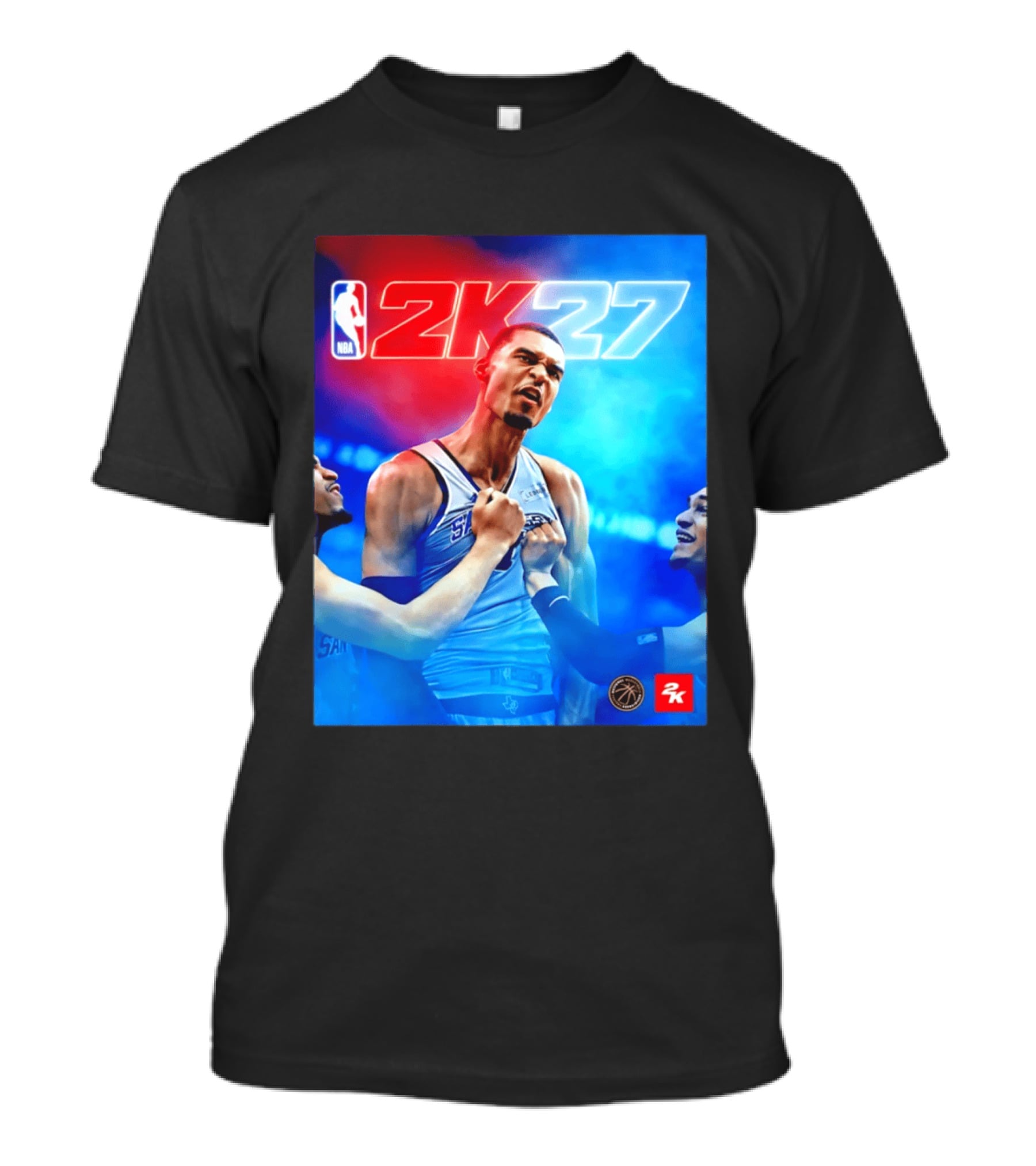 NBA 2K27 Victor Wembanyama San Antonio Spurs T-Shirt