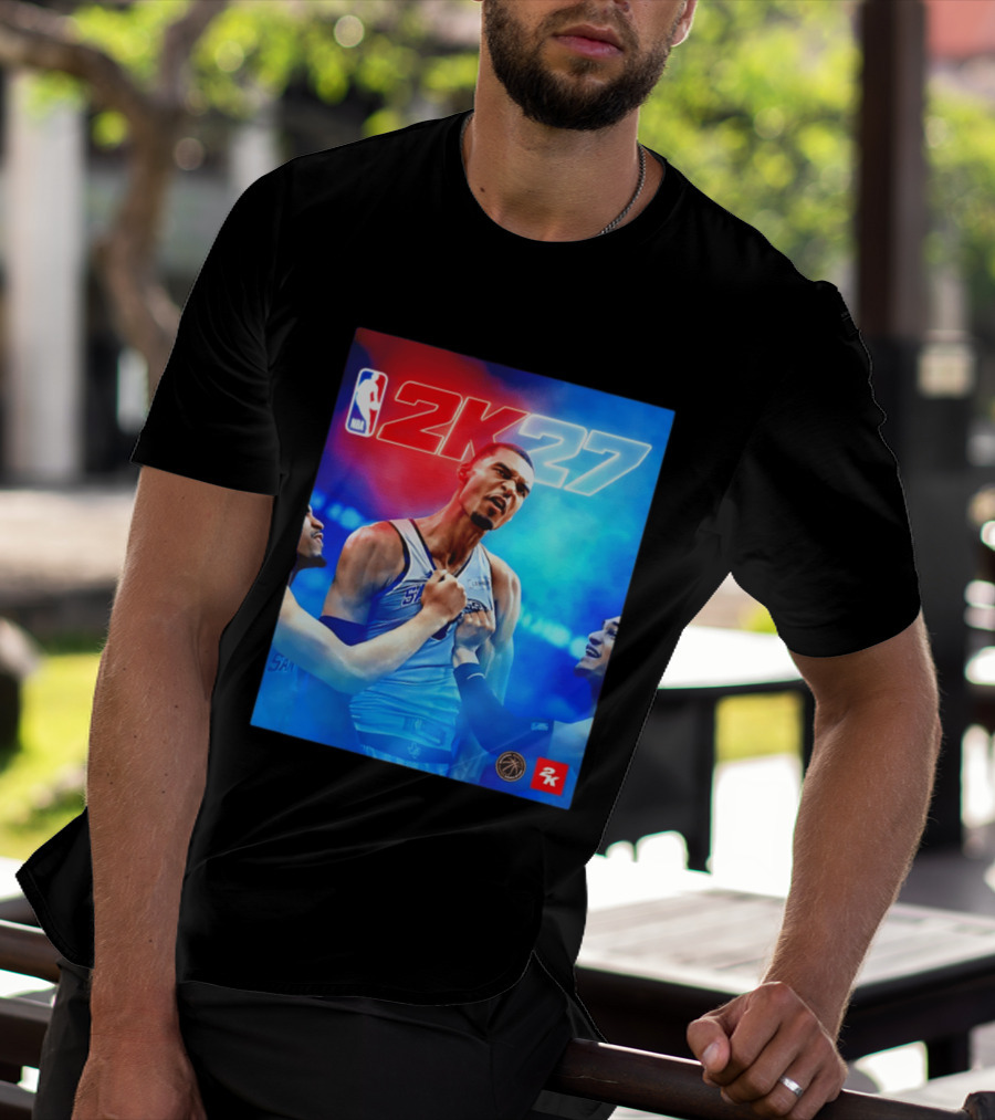 NBA 2K27 Victor Wembanyama San Antonio Spurs T-Shirt