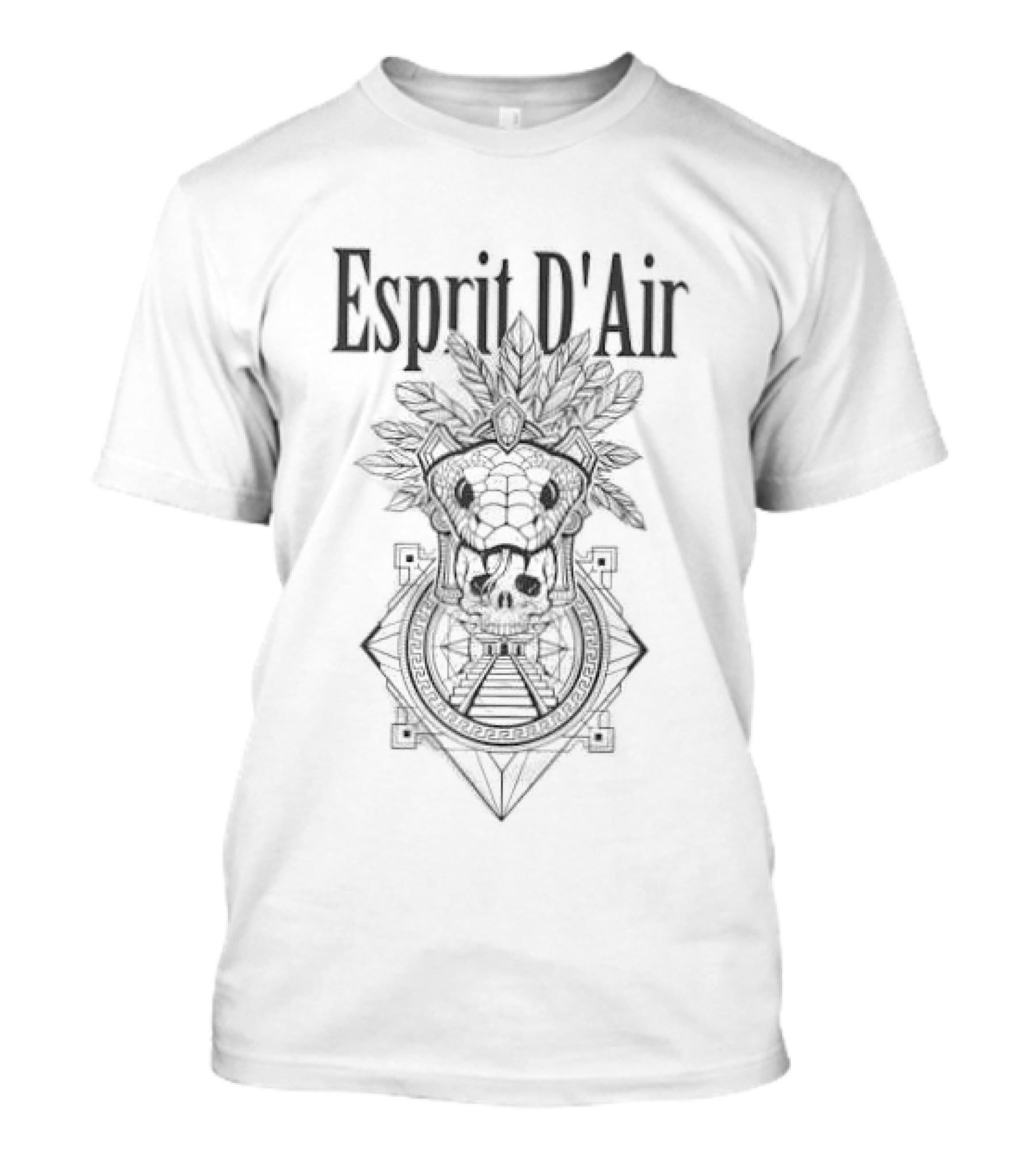 Esprit D'Air Quetzalcoatl Mythical Serpent T-Shirt