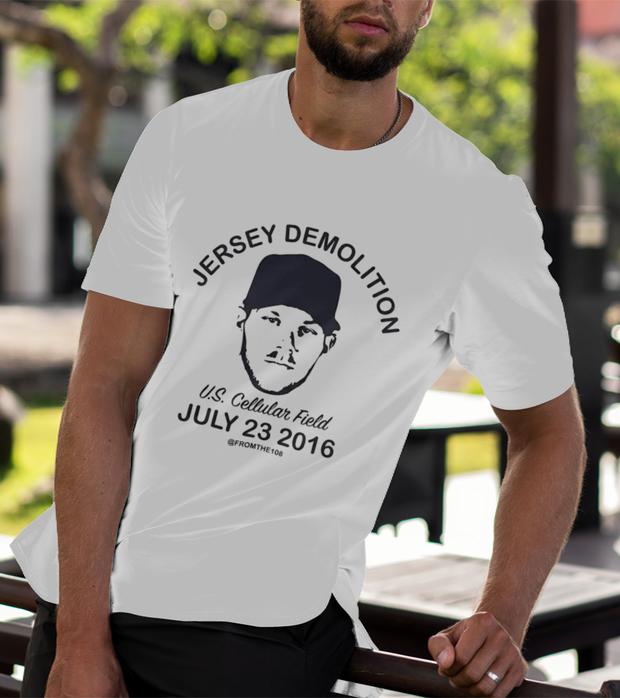 Jersey Demolition Event U.S. Cellular Field July 23 2016 T-Shirt
