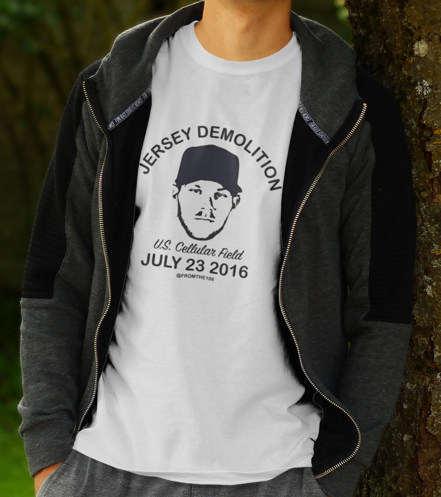 Jersey Demolition Event U.S. Cellular Field July 23 2016 T-Shirt