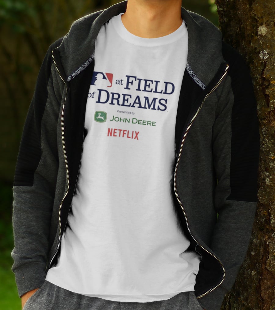 MLB At Field Of Dreams 2026 Presented By John Deere Netflix T-Shirt