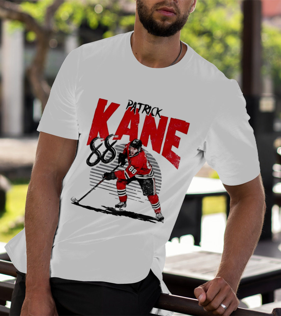 Patrick Kane 88 Chicago Blackhawks Hockey Player Victory T-Shirt