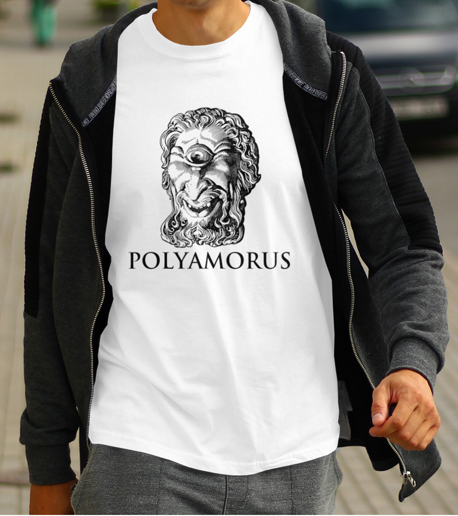 Polyamorus Cyclops Head Mythical Creature T-Shirt