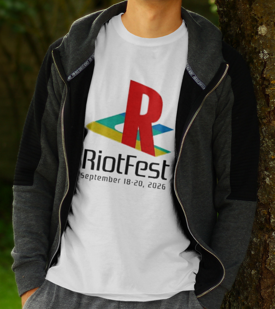 Riot Fest 2026 September 18 20 Colorful R T-Shirt