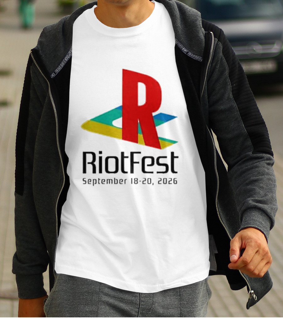 Riot Fest 2026 September 18 20 Colorful R T-Shirt