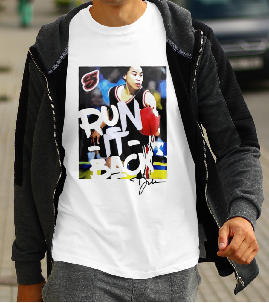South Carolina Gamecocks Basketball Run It Back Athlete Dribbling T-Shirt