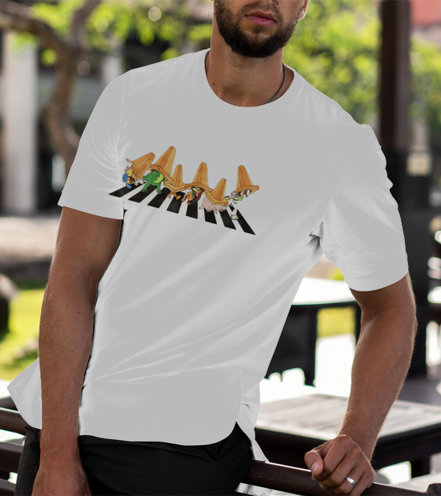 Toy Story Disney Family Trip Abbey Road 2026 Characters Crossing Road T-Shirt