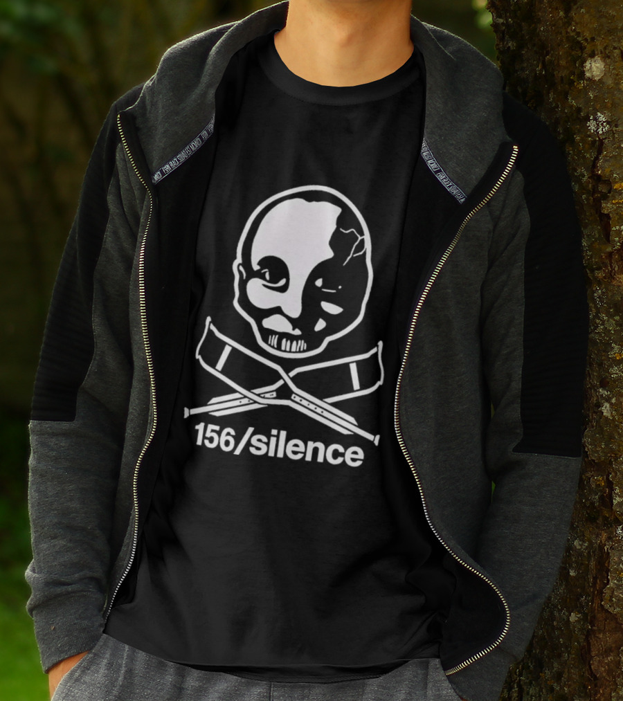 156 Silence Skeleton Face World Tour 2026 T-Shirt