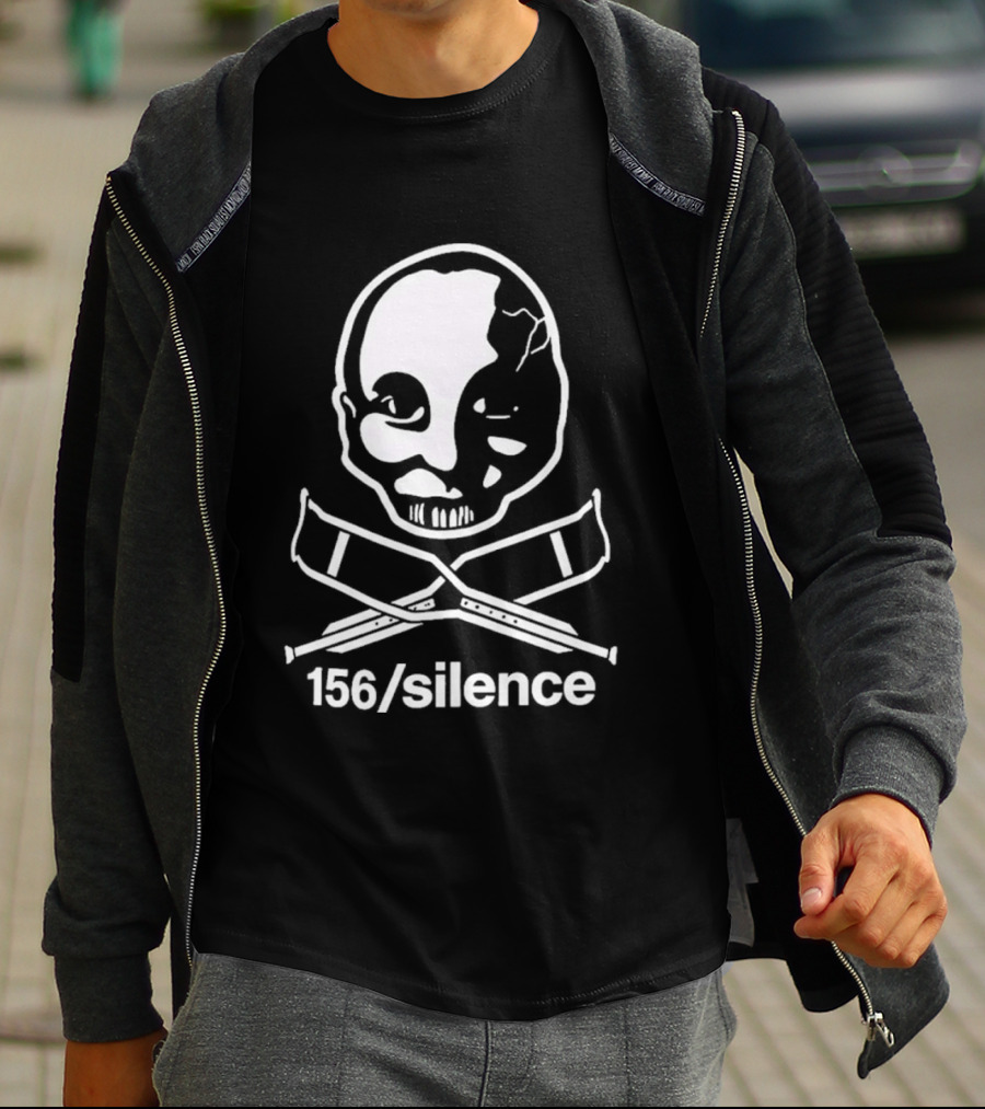156 Silence Skeleton Face World Tour 2026 T-Shirt