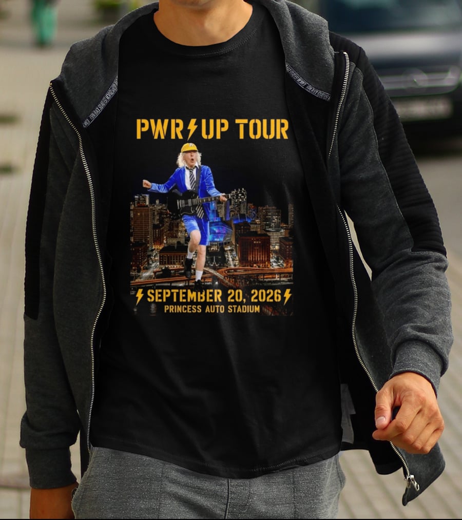 PWR Up Tour September 20 2026 Princess Auto Stadium Winnipeg MB T-Shirt