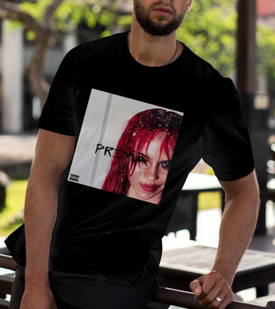 Adela Jergova Prima New Album Cover 2026 Pink Hair T-Shirt