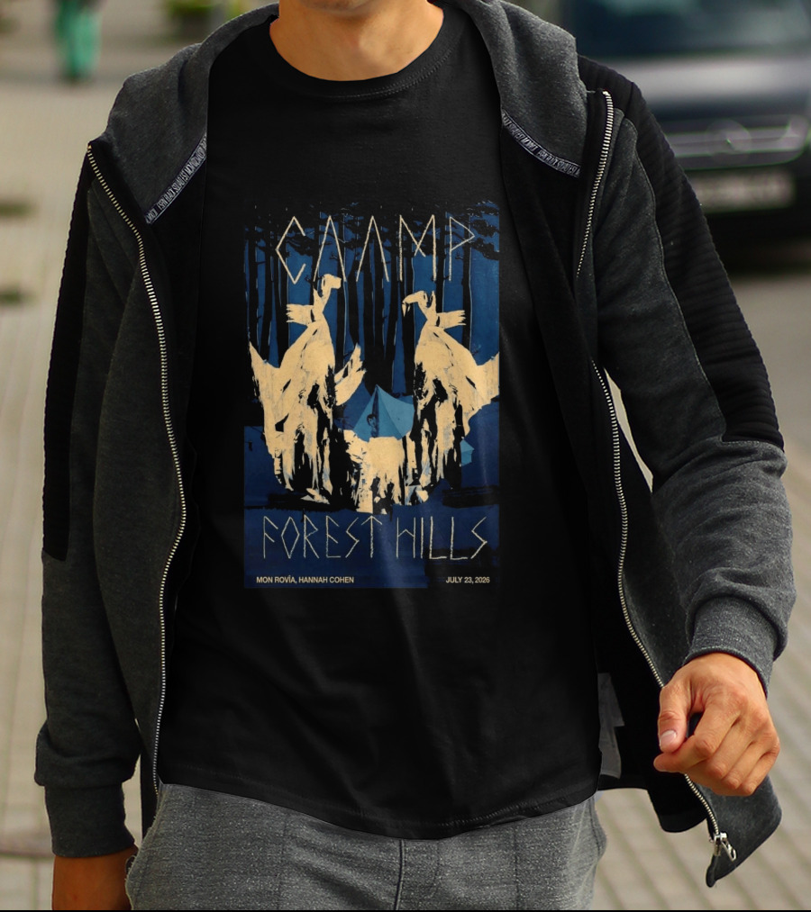 CAAMP Forest Hills Mon Rovia Hannah Cohen July 23 2026 T-Shirt