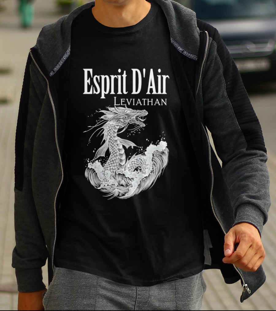 Esprit D'Air Leviathan Dragon Mythical Band T-Shirt