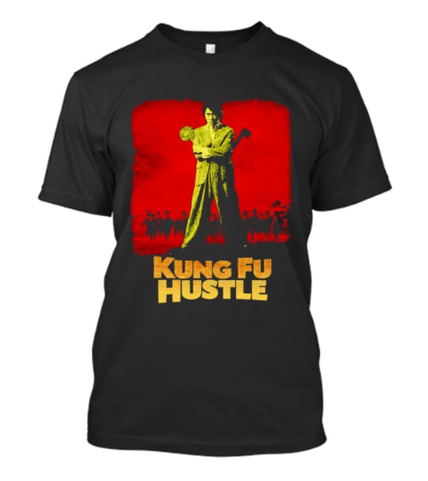 Kung Fu Hustle Axe Lollipop Scene Red T-Shirt